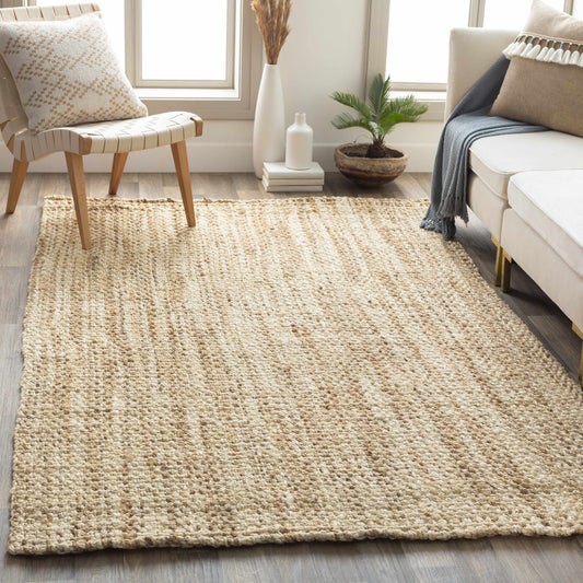 Leyton Natural Jute Rug - Clearance-0